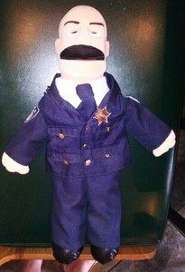   VINTAGE 1987 APPLAUSE NIGHT COURT SHERIFF CHI CHI PUPPET MINTY BULL N