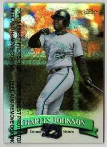 1998 Finest 249 Charles Johnson Refractor Card