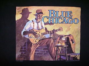 Chicago Blues Bar T Shirt Clark Street Rambler John Carroll Doyle 