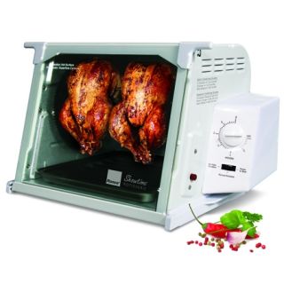   Showtime Rotisserie Barbeque Electric Chicken Oven ST4000 White