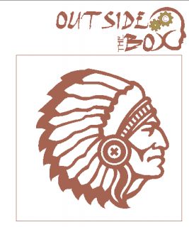 This is a Scroll Saw Pattern called Indian Chief (WP 719) by 