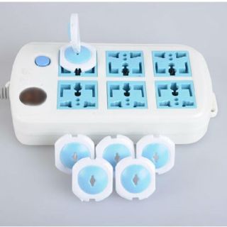 Pcs Socket Kids Baby Electrical 2pin Safety Security Protective 