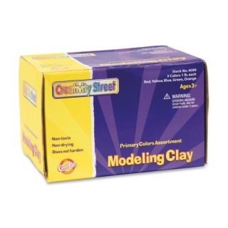 Chenille Kraft Nonhardening Modeling Clay Non Toxic 5 lb Assorted 