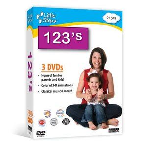    Little 123s Counting 3 DVD Set Collection of Child Baby Learning DVD
