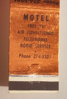 1960s Matchbook Trebacs Harmar House Motel Cheswick PA