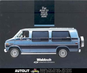 1990 Waldoch Chevrolet Nomad Conversion Van Brochure