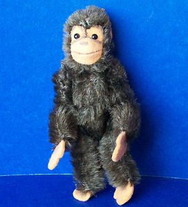 Small Jointed STEIFF JOCKO chimpanzee MOHAIR monkey GERMANY