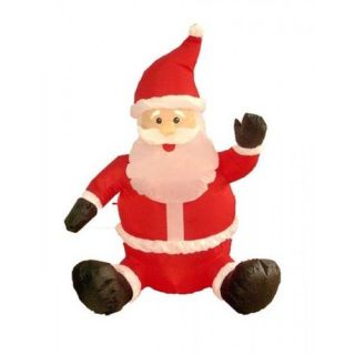 BZB Goods 4 Christmas Inflatable Sitting Santa Claus 100025