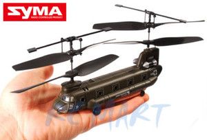 Syma S026G Chinook 3 Channel RC Helicopter w Gyro New