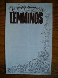   Lampoons Lemmings John Belushi Chevy Chase Christopher Guest