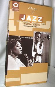   CD Set Ella Fitzgerald Billie Holiday Charlie Parker Miles Dav