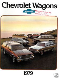 1979 Chevrolet Chevy Caprice Malibu Wagon Brochure Book
