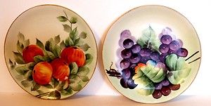 Lorenz Hutschenreuther Hand Painted Antique Plates Collector Plates 