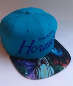 CHARLOTTE HORNETS Snapback Cap Hat Custom  Supreme 