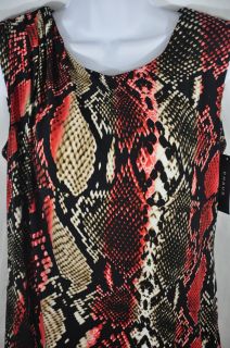 CHAUS   Womens/Ladies Size S Dress, Dusty Coral, Shade of Autumn, New 