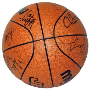 1992 Dream Team USA Autographed Signed Olympics Basketball Stockton 