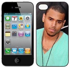 CHRIS BROWN hard case fits iphone 4 4s mobile phone cover NEW