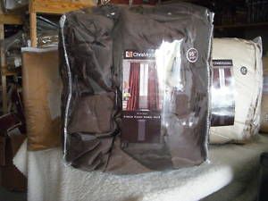 Chris Madden Mystique Draperies Pinch Pleated Curtains