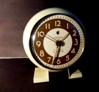 Vintage Deco Westclox Big Ben Chime Alarm Clock 30s 40s Near Mint 