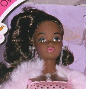 1981 Mattel Pink Pretty Christie Steffie Face 3555 Pink Lip Variation 
