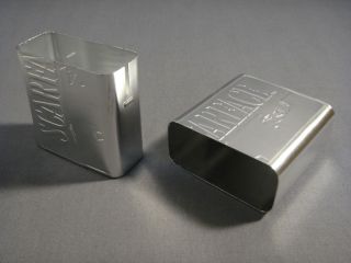   Montana Logo Metallic Silver Hard Plastic Cigarette Case New