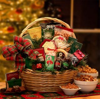 Christmas Gift Baskets Holiday Celebrations Large Holiday Gift Basket 