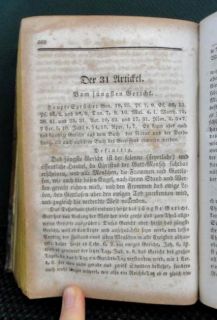 1836 Antique Christoph Schulz German Scripture Religious Teaching 
