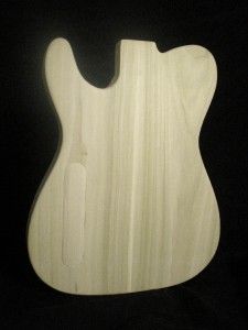   TELE THINLINE STYLE GUITAR BODY WITH TV JONES PICKUP ROUTES