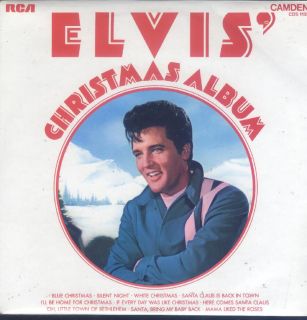 Elvis Presley Christmas Album LP VG NM UK RCA CDs 1155 Laminated 