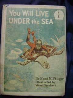 Vtg RARE I Can Read You Will Live Under The Sea 1966 A