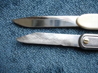 Vintage Slide Knives Gits Nife Christy Weyauwega Wisconsin 