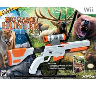 Cabelas Big Game Hunter 2012 with Gun   Wii