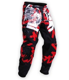  Scratch Pants   Black/Red 2012
