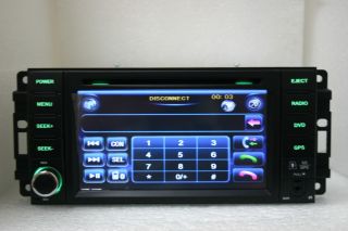  Dash Navigation System Radio BT iPod DVD for Chrysler 300C 2010