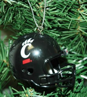 Cincinnati Bearcats Football Helmet Christmas Ornament