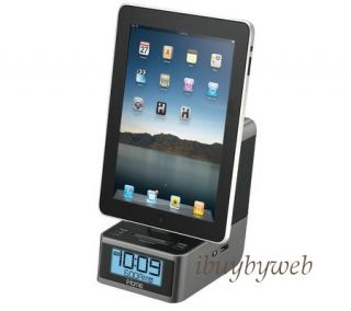 iHome ID37G Dual Alarm Clock Stereo Radio for iPad iPhone iPod Dock