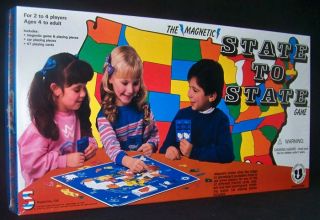 New United States Magnetic Board Game USA Children