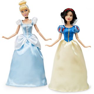  Dolls Cinderella Rapunzel Belle Jasmine Mulan 12 10 PC Set BNIB