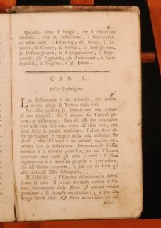 1773 Precetti Di Rettorica Antonio Adami Niccola Cimino
