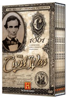 History® Channel Presents THE CIVIL WAR   Abraham Lincoln DVD 6 Pak