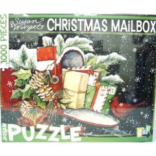 Susan Winget Christmas Mailbox 1000 Piece Puzzle