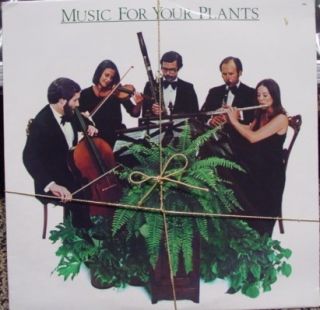 Various Classical Music for Your Plants LP SEALED 1975