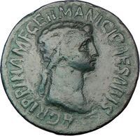 Agrippina Senior 50AD Sestertius Ancient Roman Coin Under Claudius