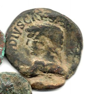 Claudius in Interesting lot of Spain Lot of 10 Ancient Roman Coins