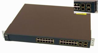 Cisco WS C3560G 24PS s Catalyst 24 Port Gigabit Ethernet Poe Switch 4