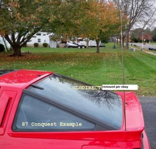 Power Antenna Chrysler Conquest Mitsubishi Starion w Directions 4 Pro