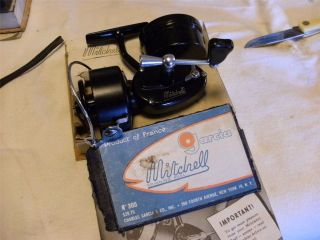 Old Vintage Mitchell 300 in Box Extra Spool Super Clean