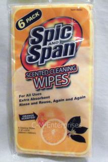  Spic and Span Orange Scented Cleaning Wipes