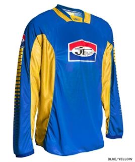 JT Racing Pro Tour Jersey   Blue/Yellow 2012