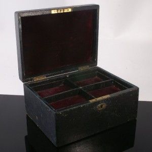 Victorian Jewellery Sewing Box needing Restoration